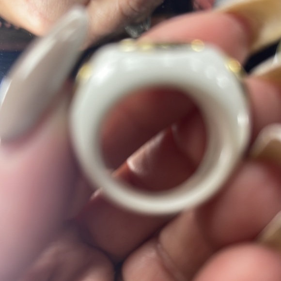 Ceramic authentic coach ring - Picture 3 of 4